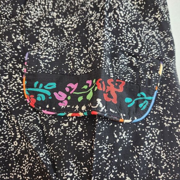 Platinum By Dorothy Schoelen Vintage 80s Abstract Funky Blazer Jacket Women SZ M - Picture 11 of 16